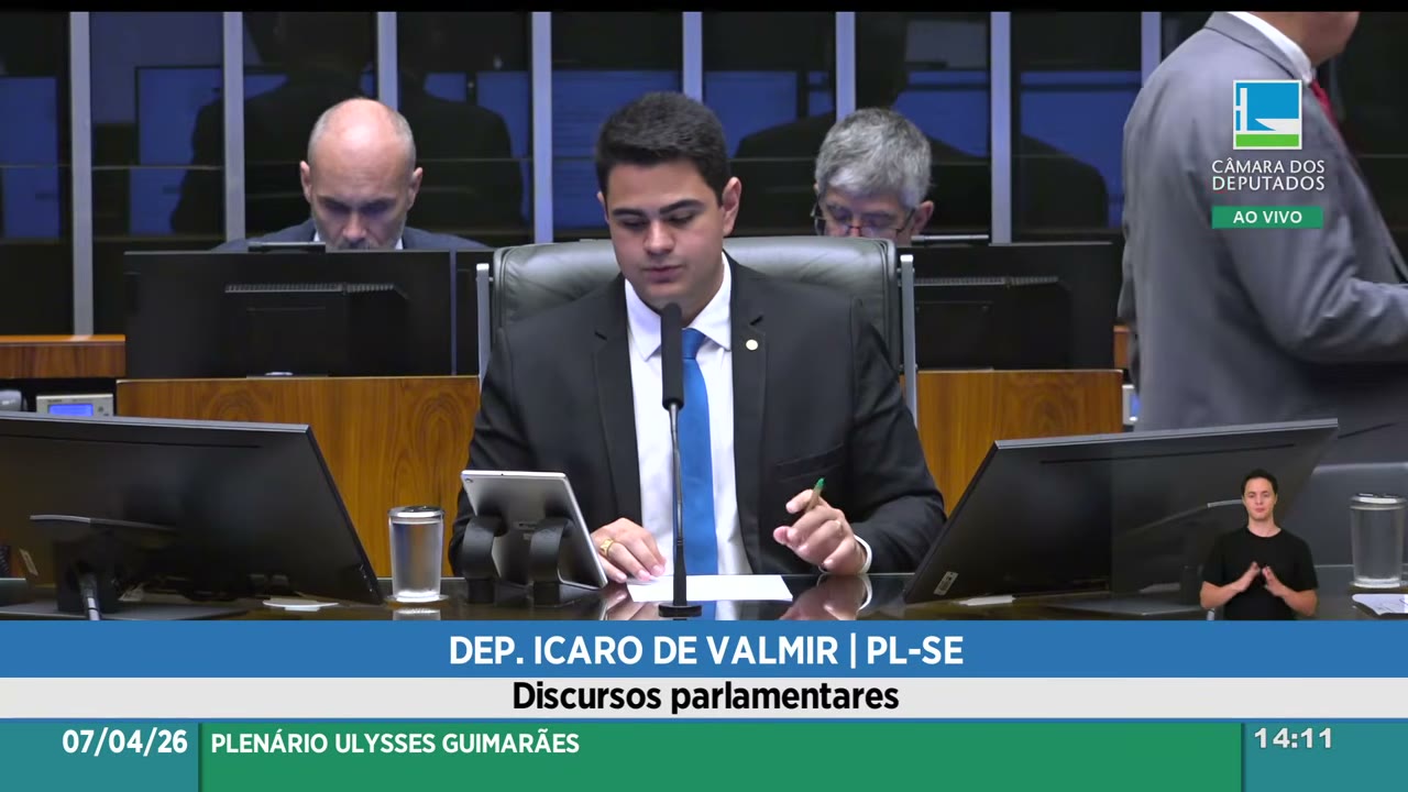 Vídeo do evento em 10:55
