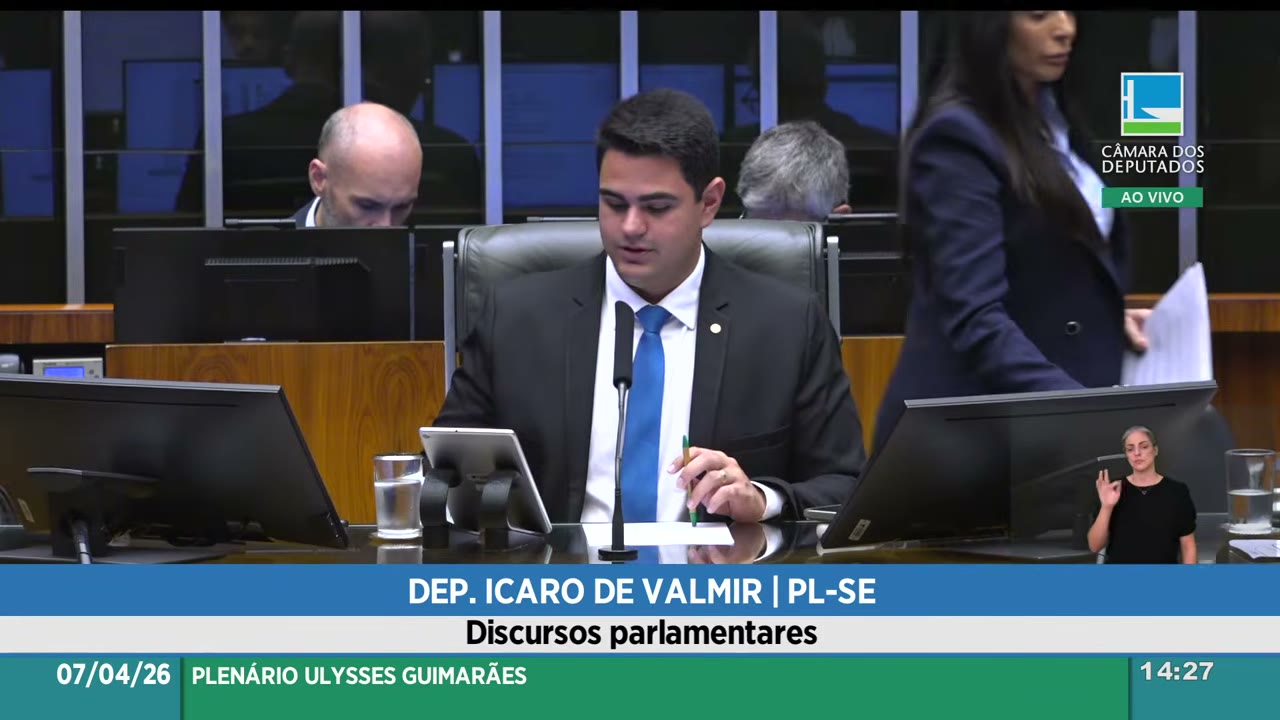 Vídeo do evento em 27:38