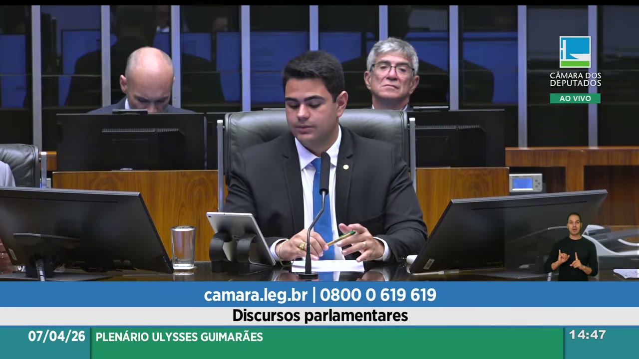 Vídeo do evento em 47:07