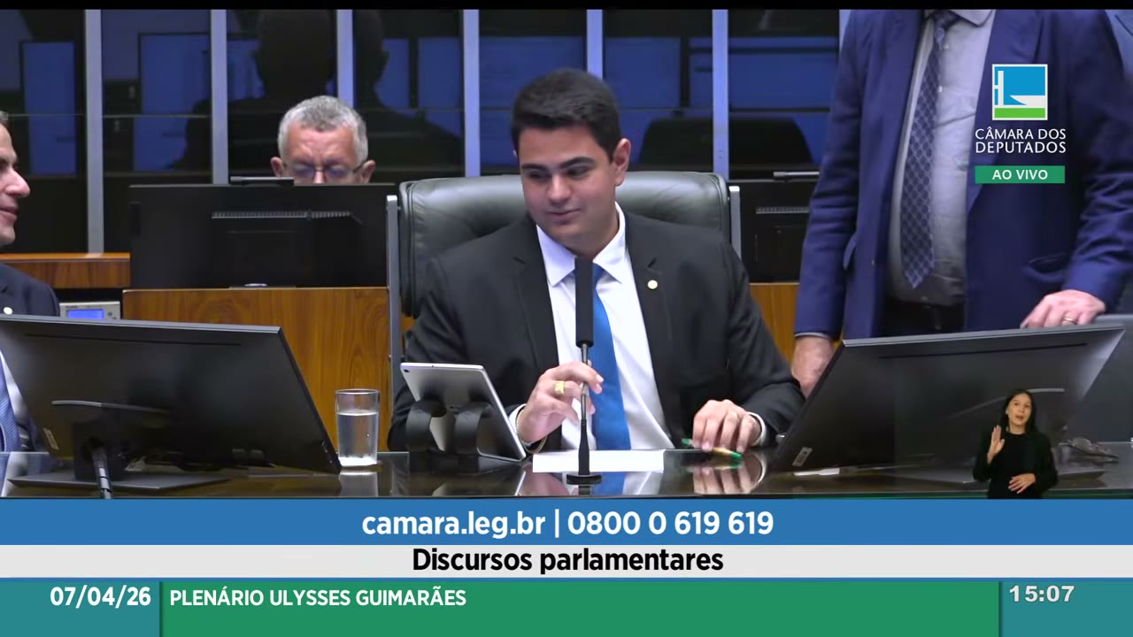 Vídeo do evento em 1:06:58