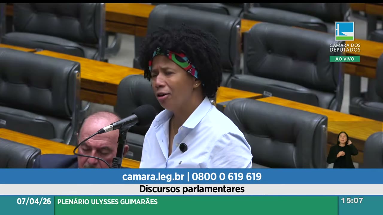 Vídeo do evento em 1:07:10