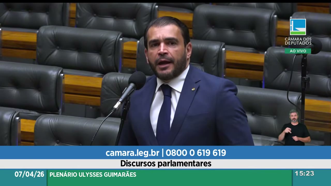Vídeo do evento em 1:23:33