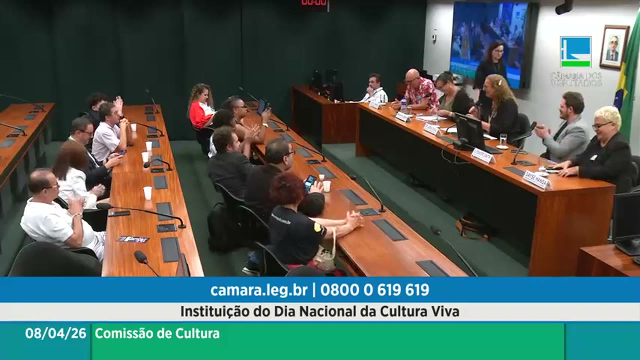 Vídeo do evento em 1:43:27