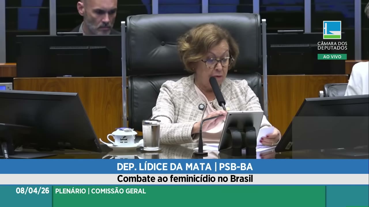 Vídeo do evento em 1:03:20