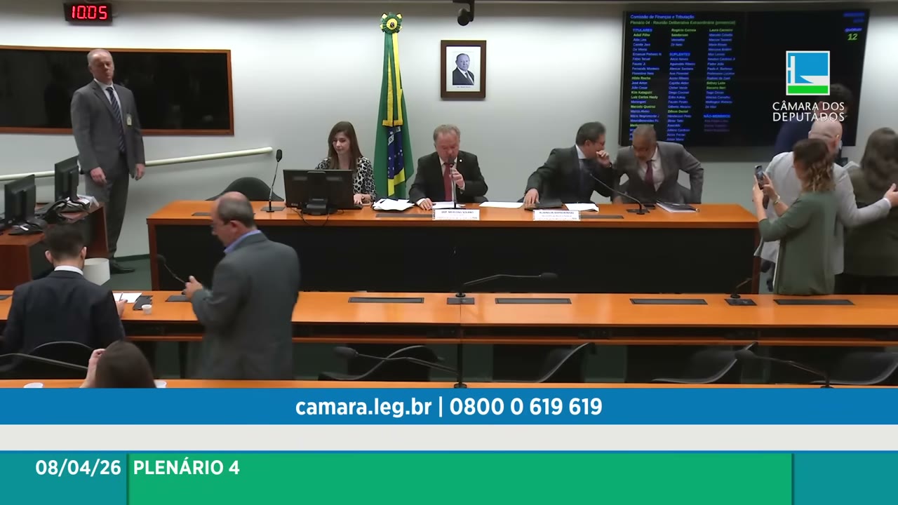 Vídeo do evento em 0:10