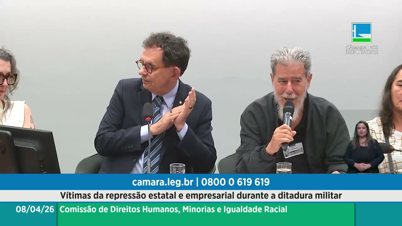Vídeo do evento em 1:07:40