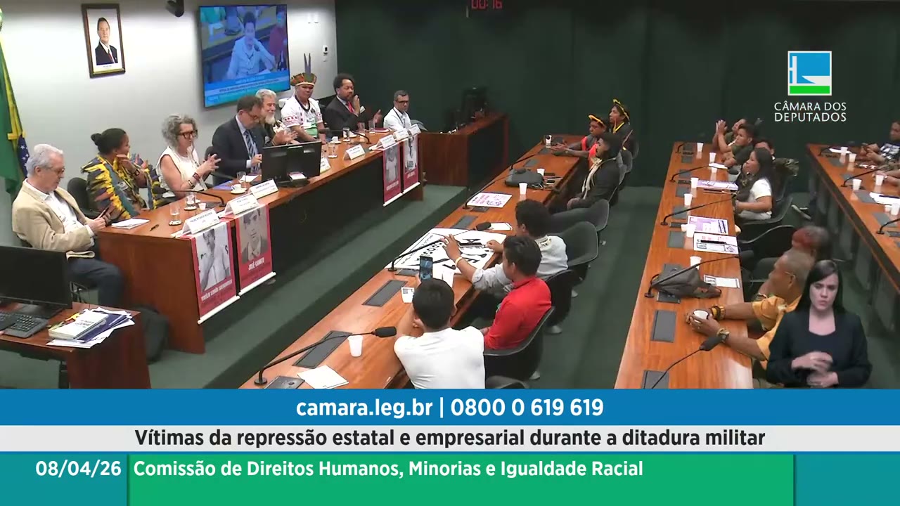 Vídeo do evento em 2:44:03