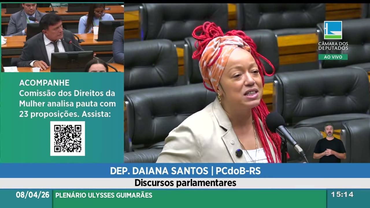 Vídeo do evento em 1:04:10