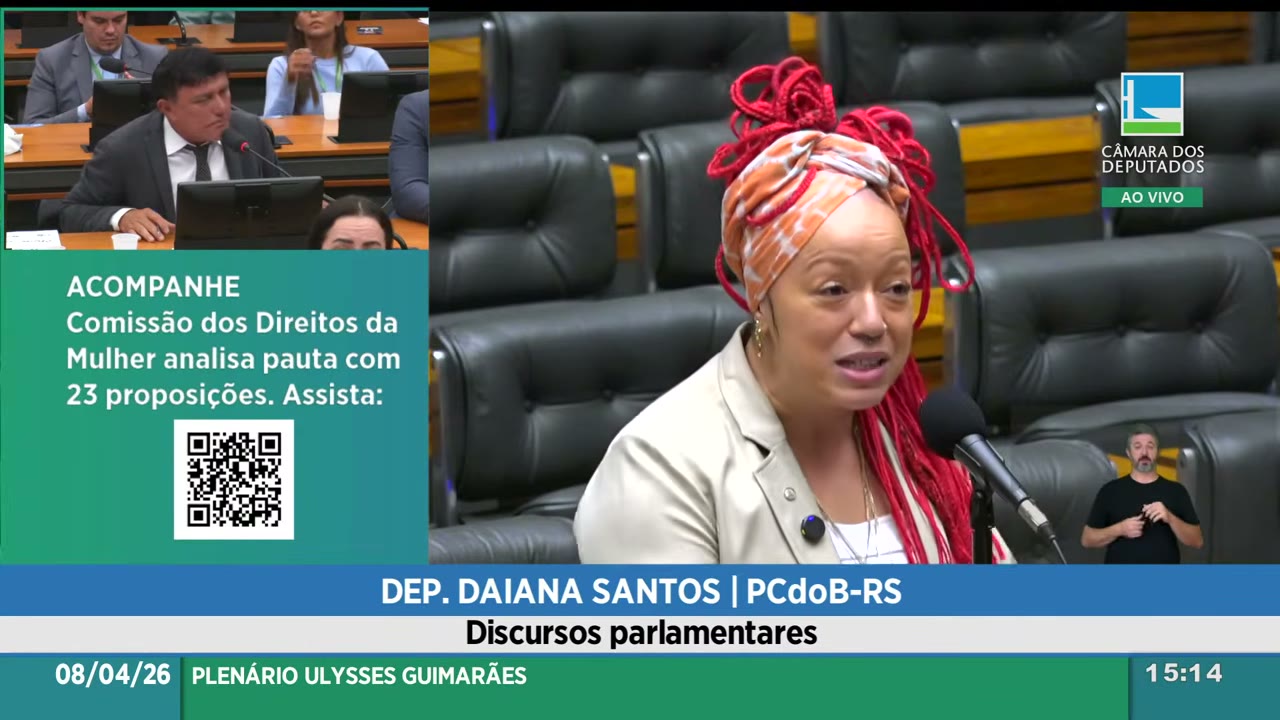 Vídeo do evento em 1:04:19