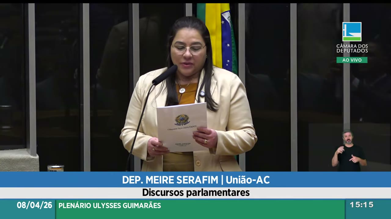 Vídeo do evento em 1:05:49