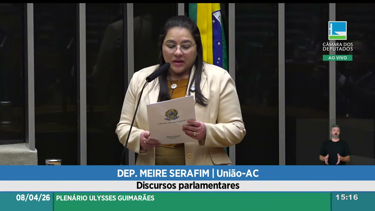 Vídeo do evento em 1:05:58