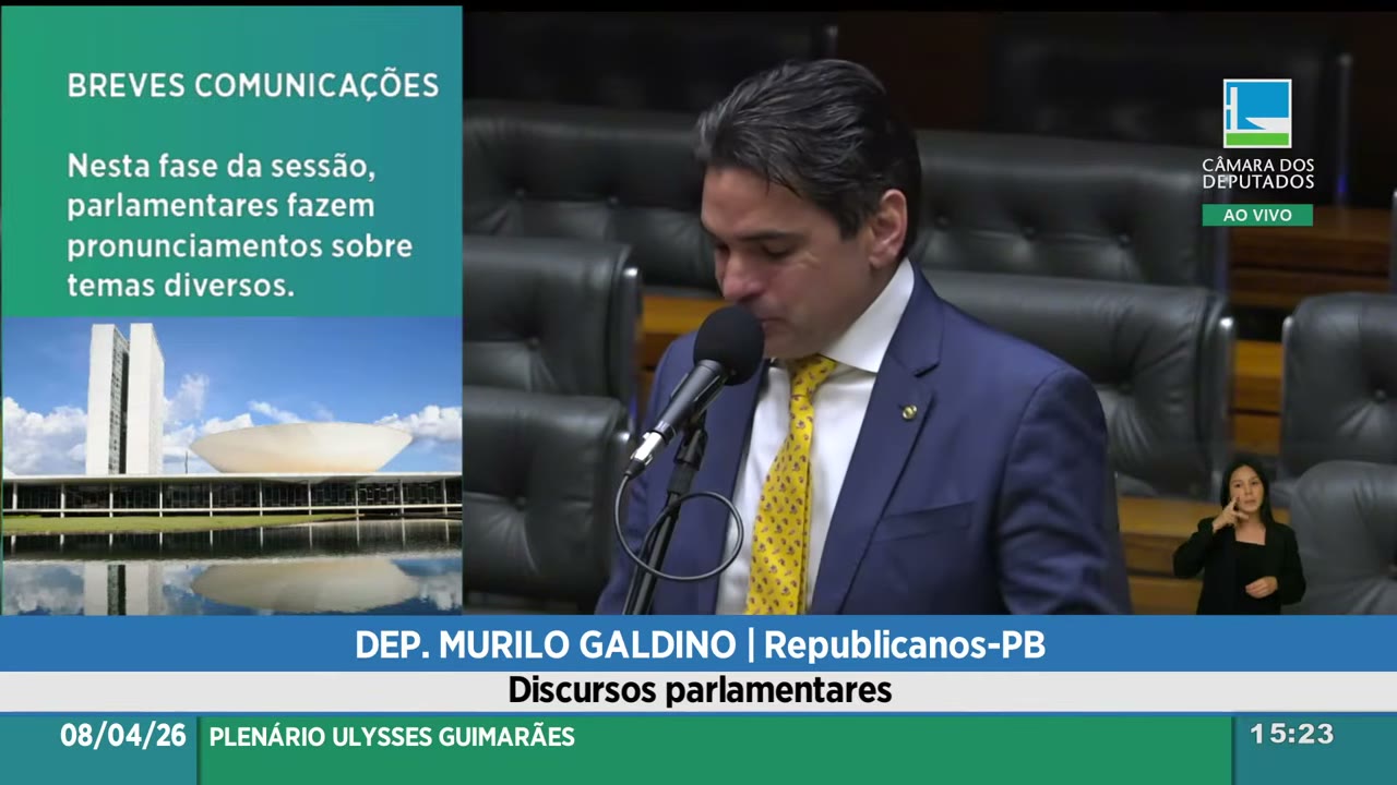 Vídeo do evento em 1:13:44
