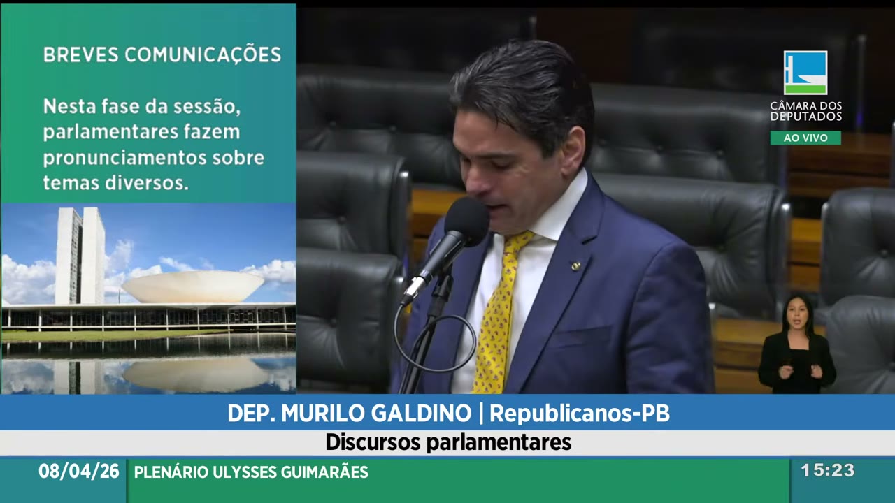 Vídeo do evento em 1:13:49