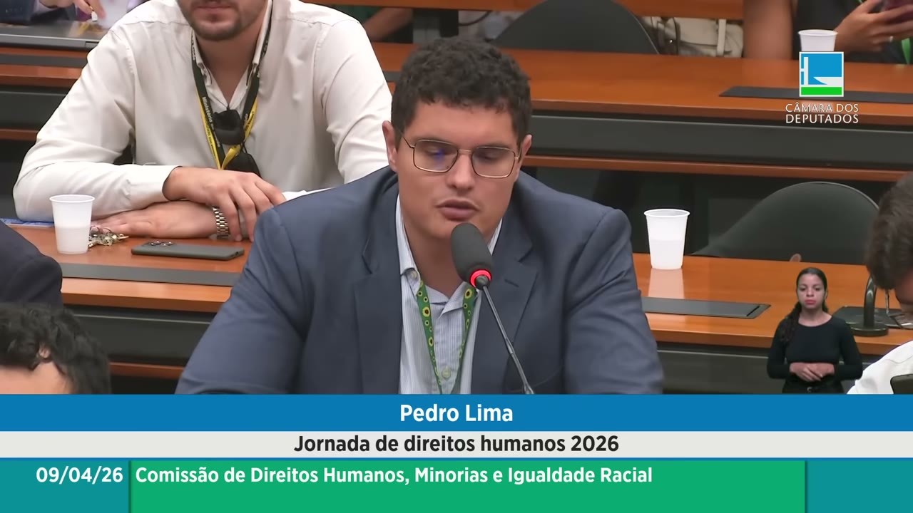 Vídeo do evento em 54:09