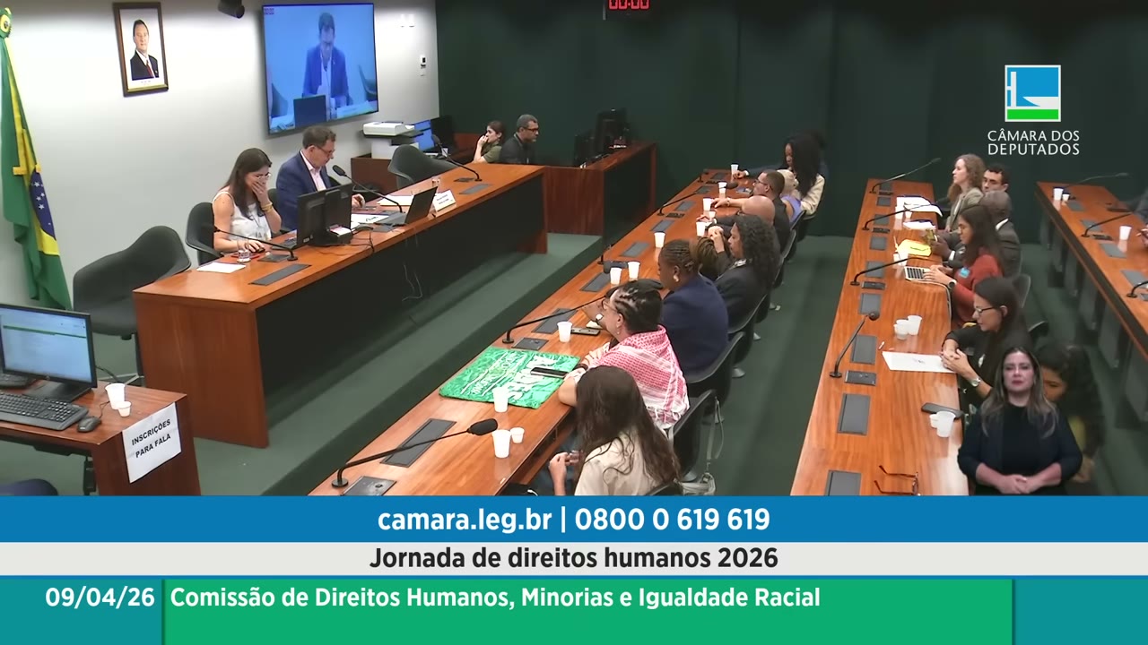 Vídeo do evento em 1:10:50