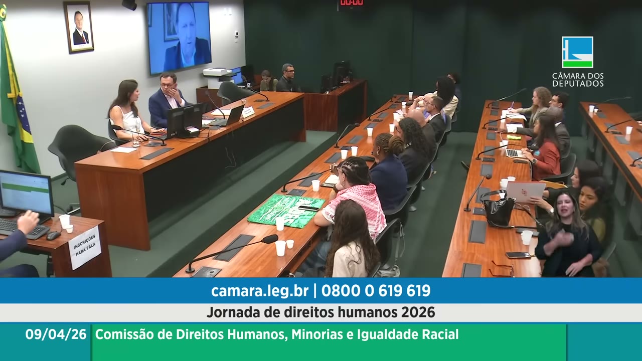 Vídeo do evento em 1:20:14