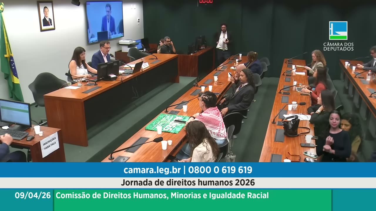 Vídeo do evento em 1:40:05