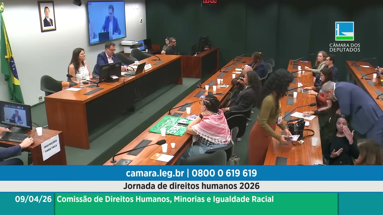Vídeo do evento em 2:22:00