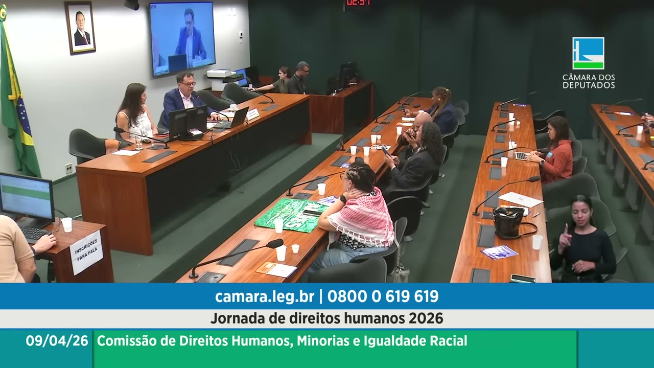 Vídeo do evento em 2:22:31
