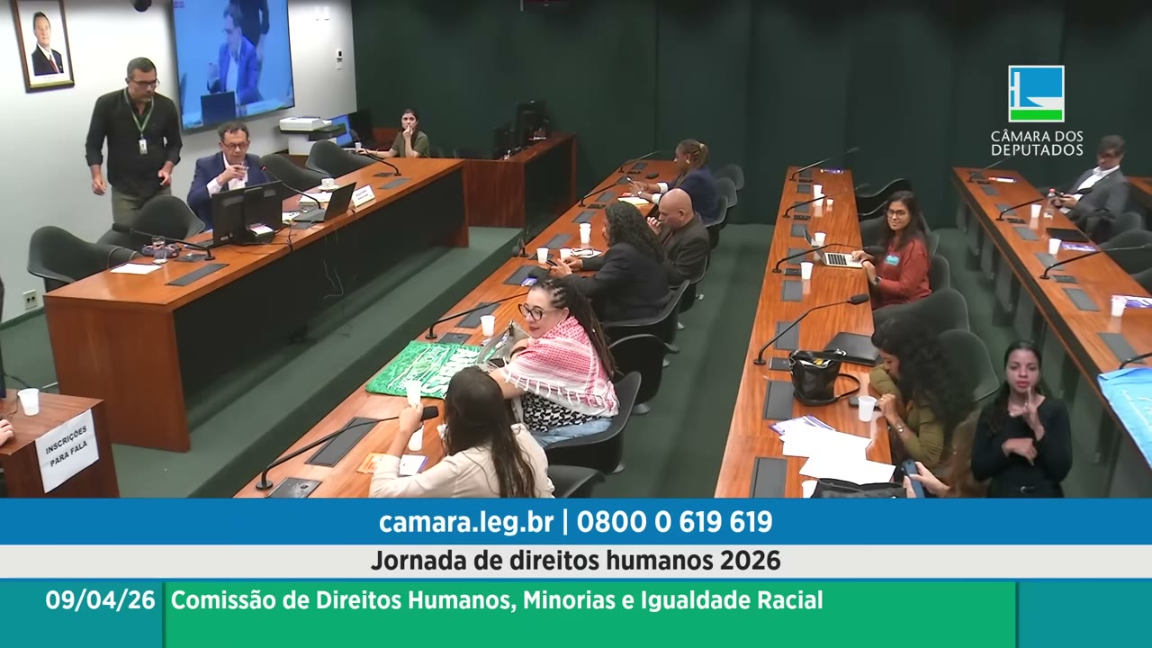 Vídeo do evento em 2:45:53