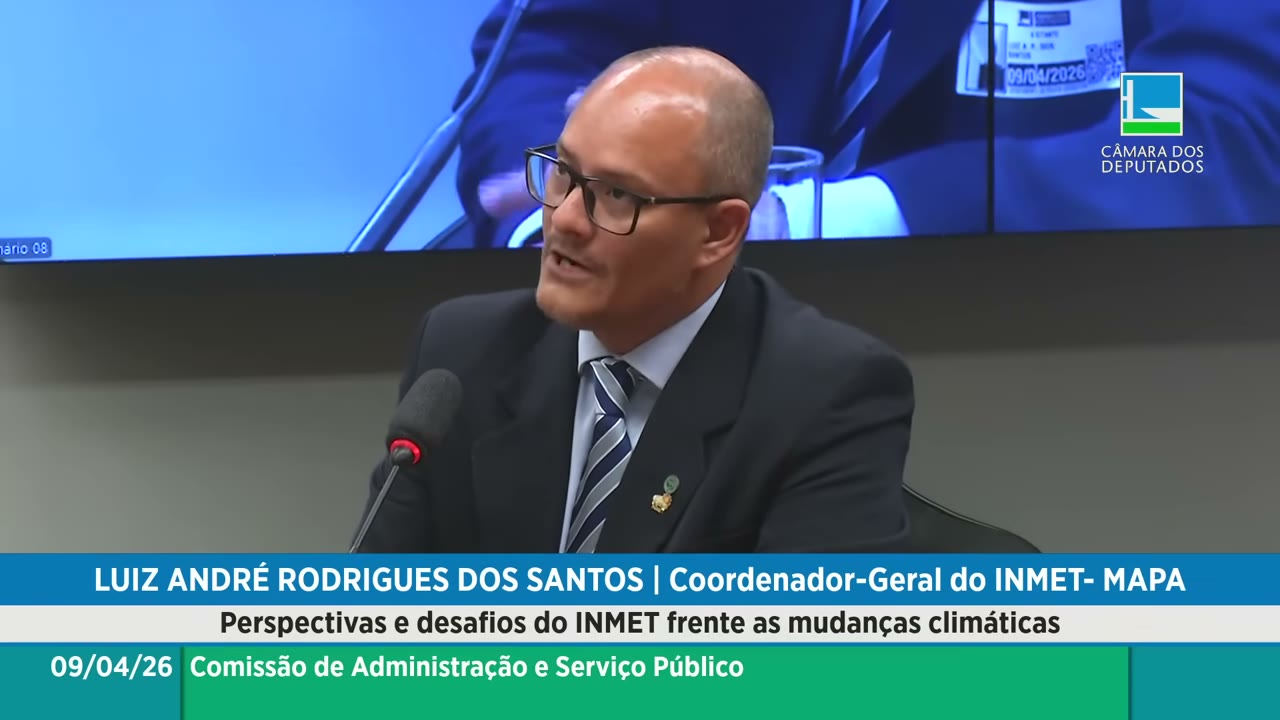 Vídeo do evento em 52:14