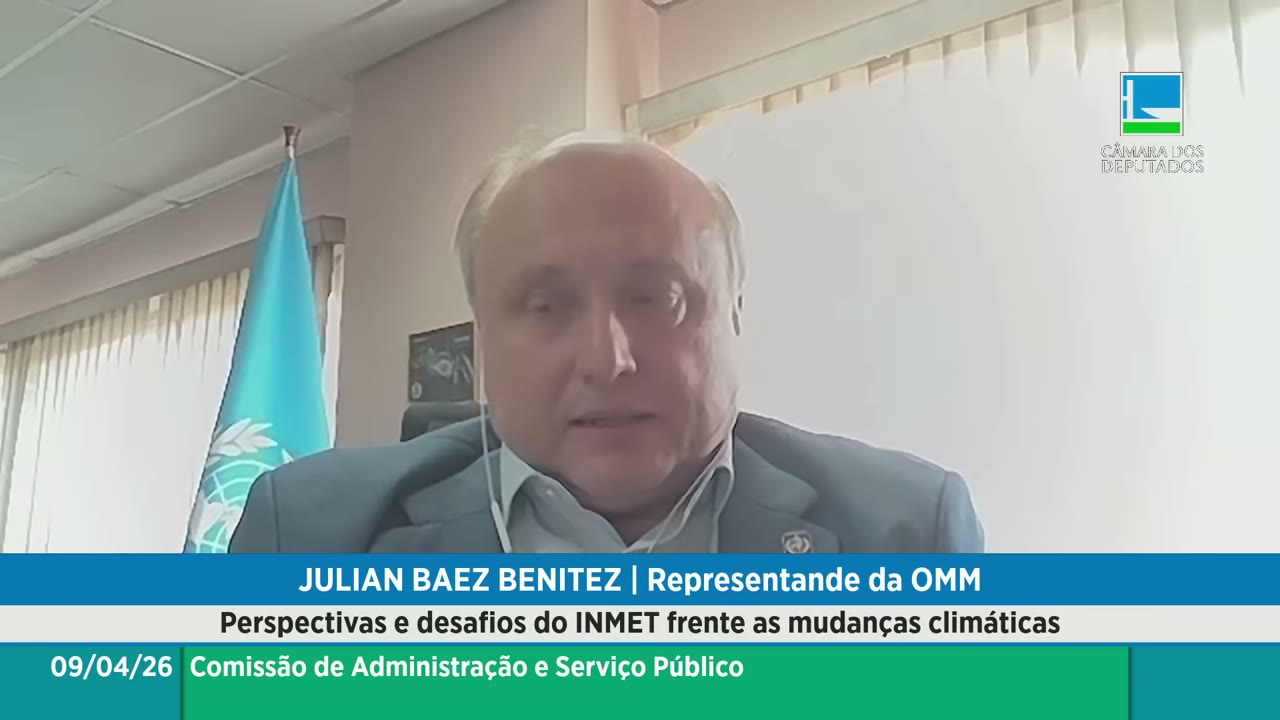 Vídeo do evento em 1:01:31