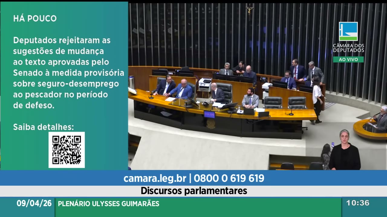 Vídeo do evento em 22:05