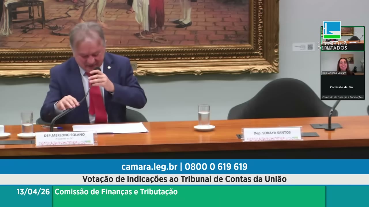 Vídeo do evento em 1:58:33