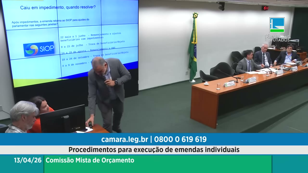 Vídeo do evento em 33:48