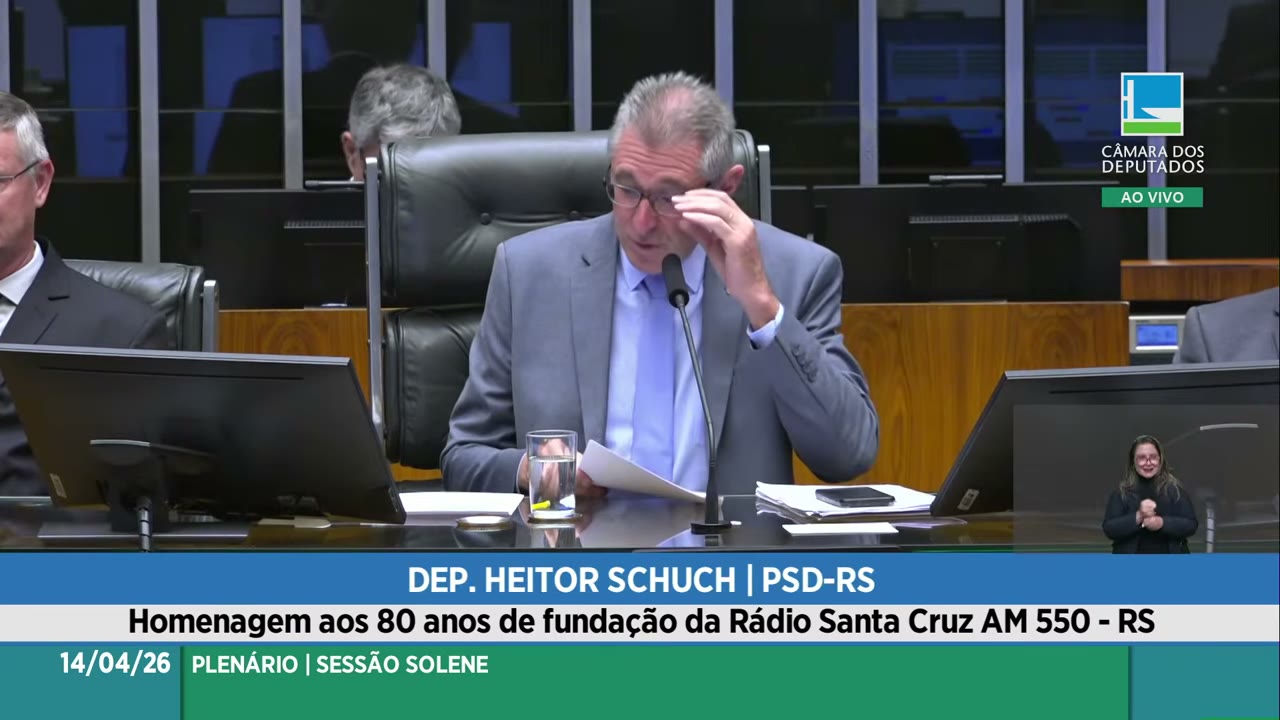 Vídeo do evento em 10:04