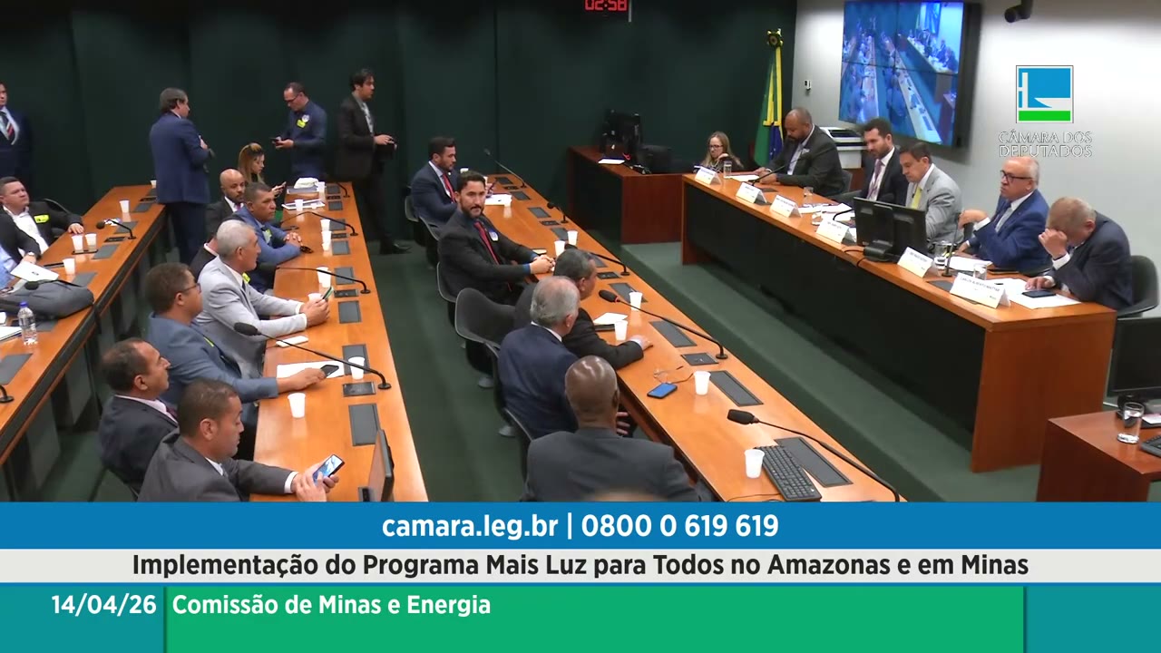 Vídeo do evento em 2:01:14