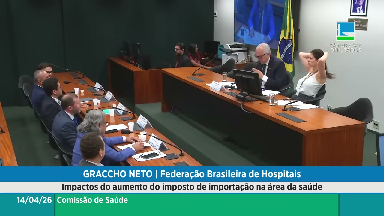 Vídeo do evento em 1:13:04