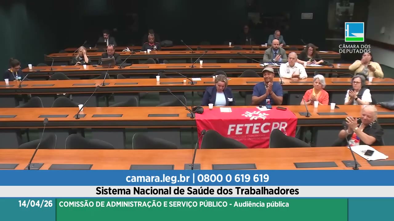 Vídeo do evento em 1:46:26