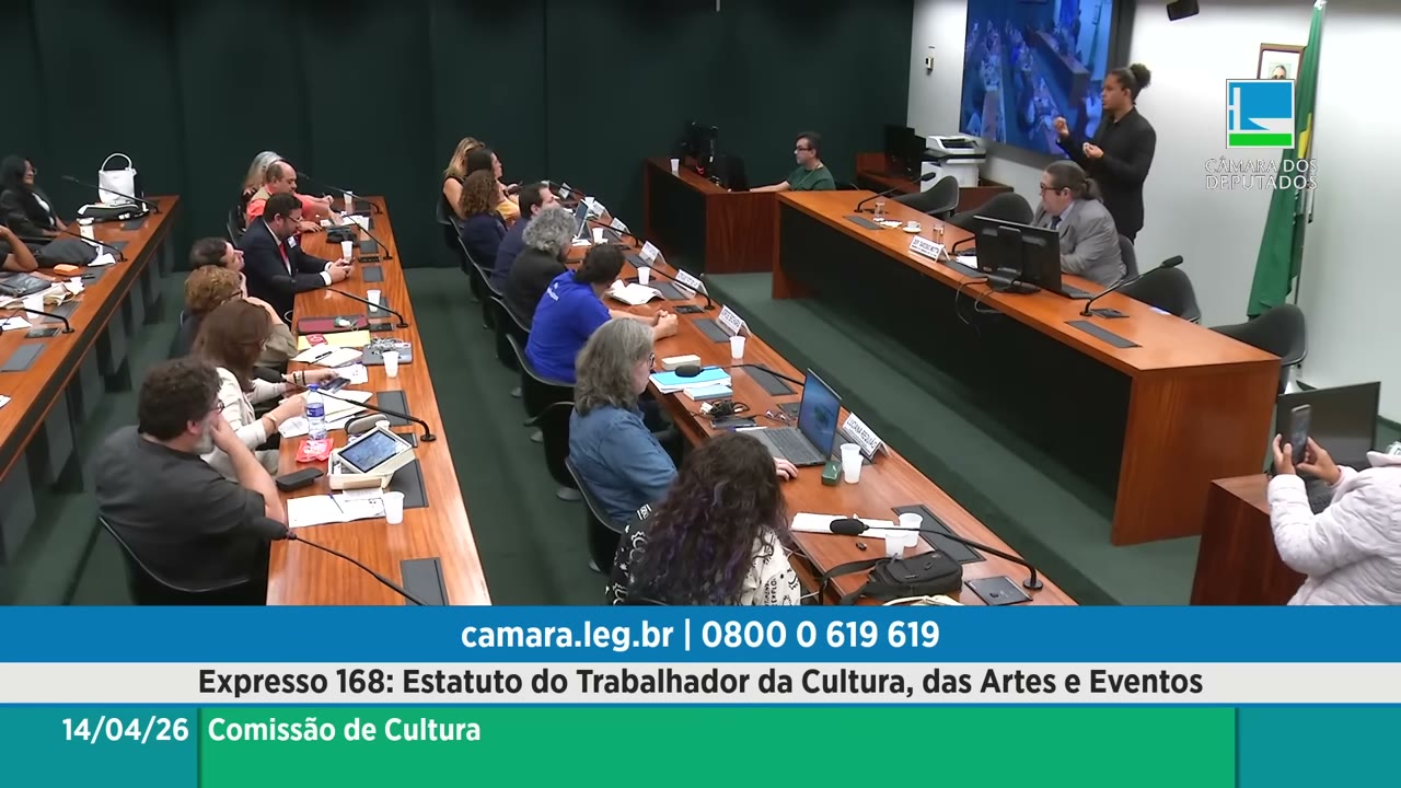 Vídeo do evento em 1:10:33