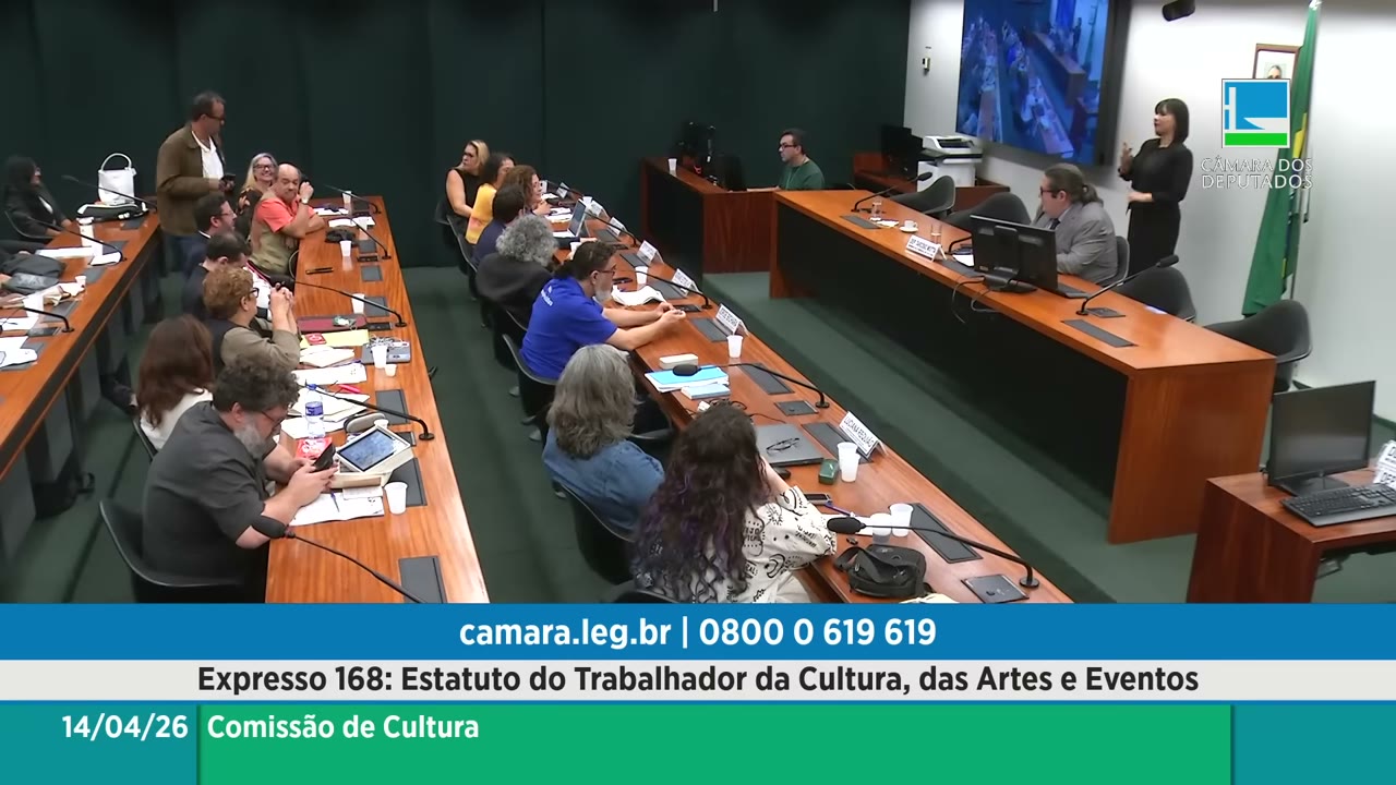 Vídeo do evento em 1:23:39