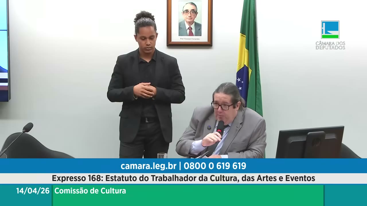 Vídeo do evento em 1:45:34