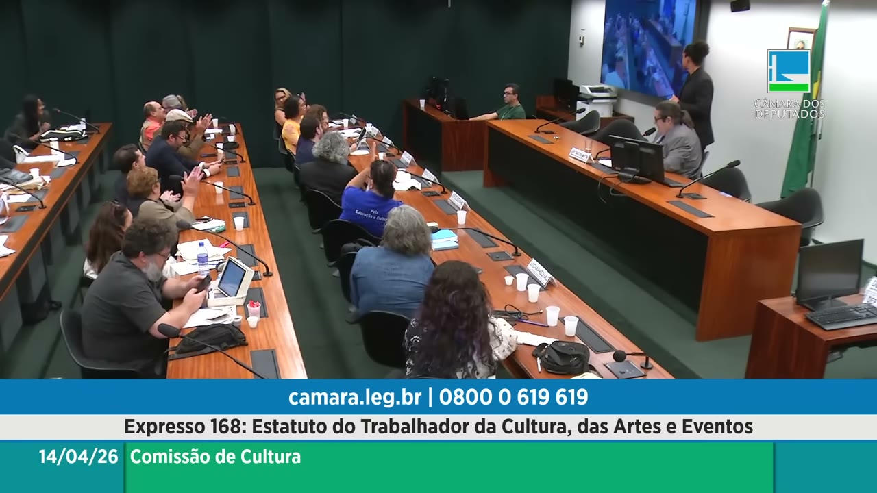 Vídeo do evento em 1:50:34