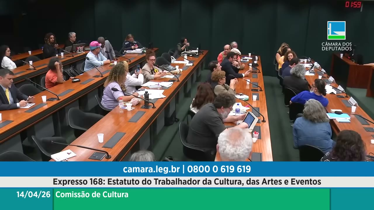 Vídeo do evento em 1:50:45