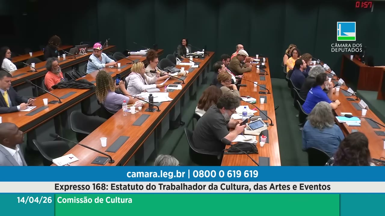 Vídeo do evento em 1:53:33
