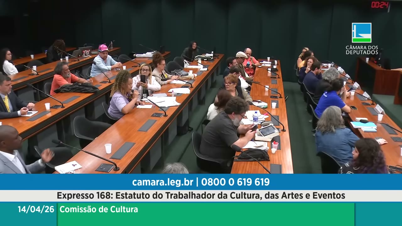 Vídeo do evento em 1:55:05