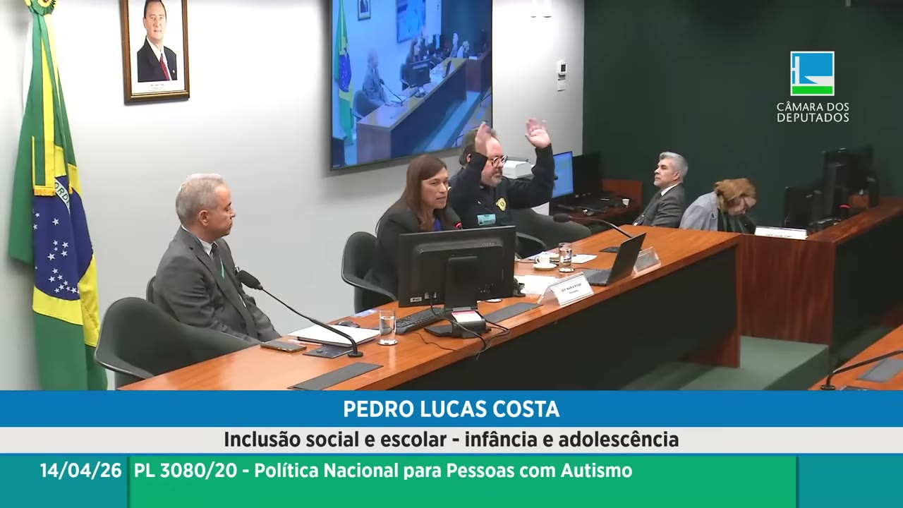 Vídeo do evento em 1:24:16