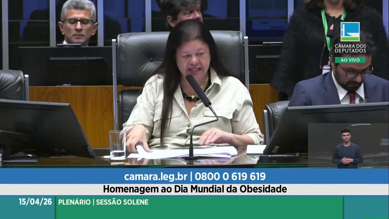 Vídeo do evento em 1:22:04