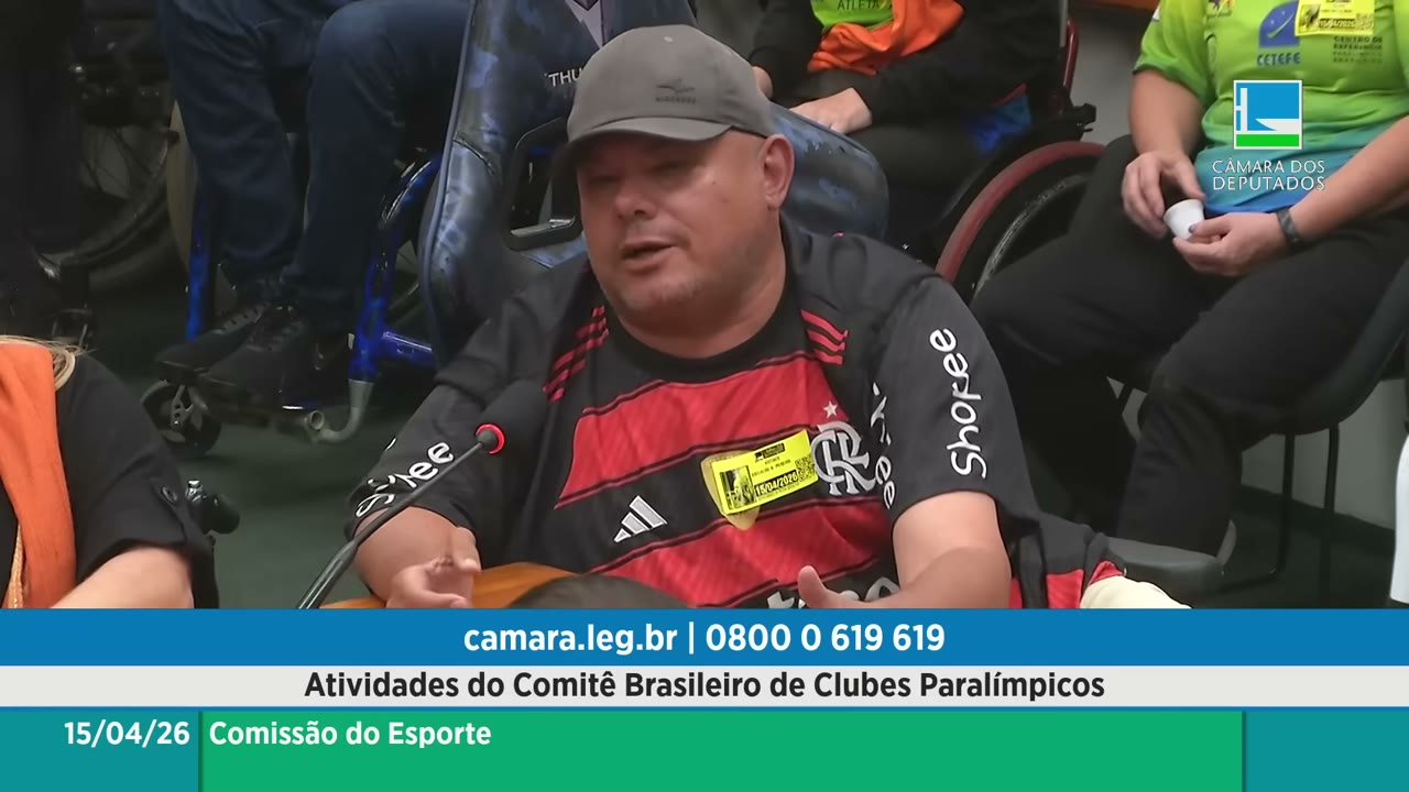 Vídeo do evento em 1:08:33