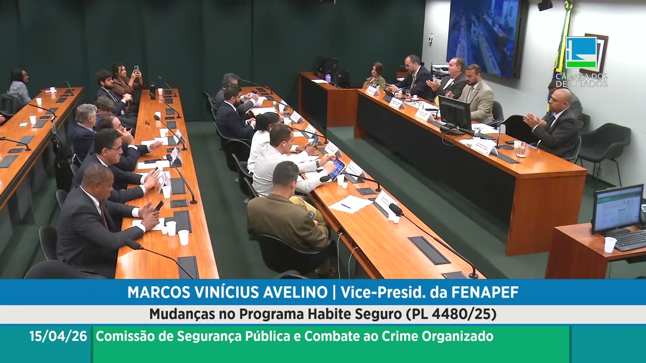 Vídeo do evento em 1:13:30