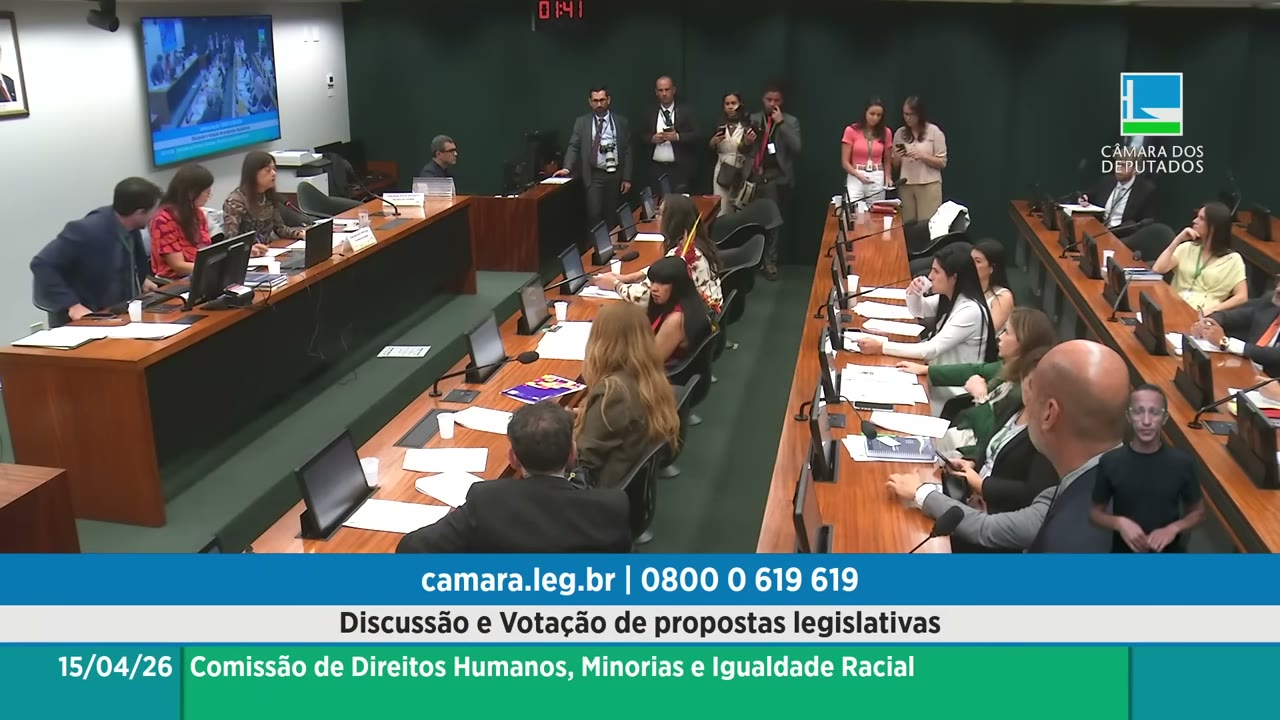 Vídeo do evento em 15:05