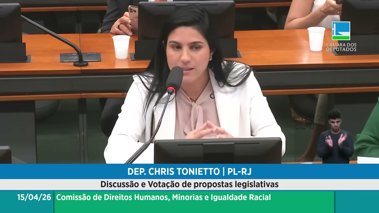 Vídeo do evento em 45:44