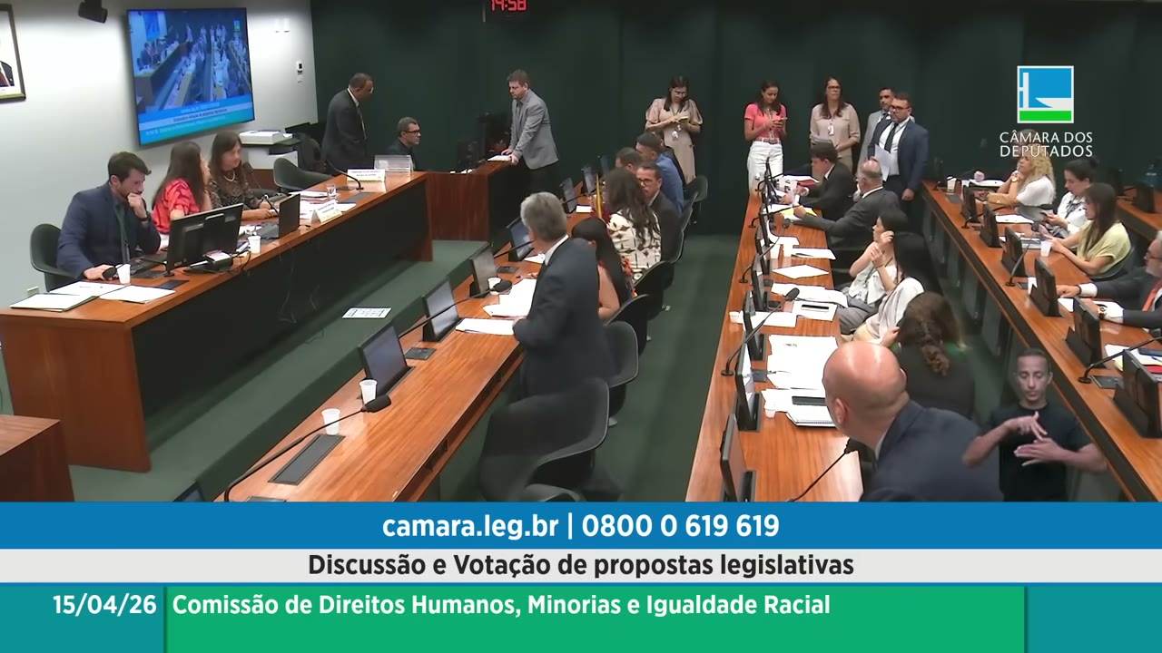 Vídeo do evento em 1:06:44