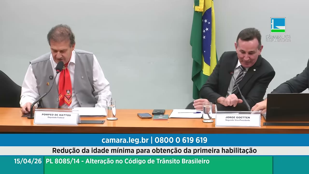 Vídeo do evento em 2:01:28