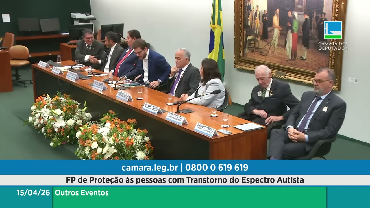 Vídeo do evento em 1:03:43