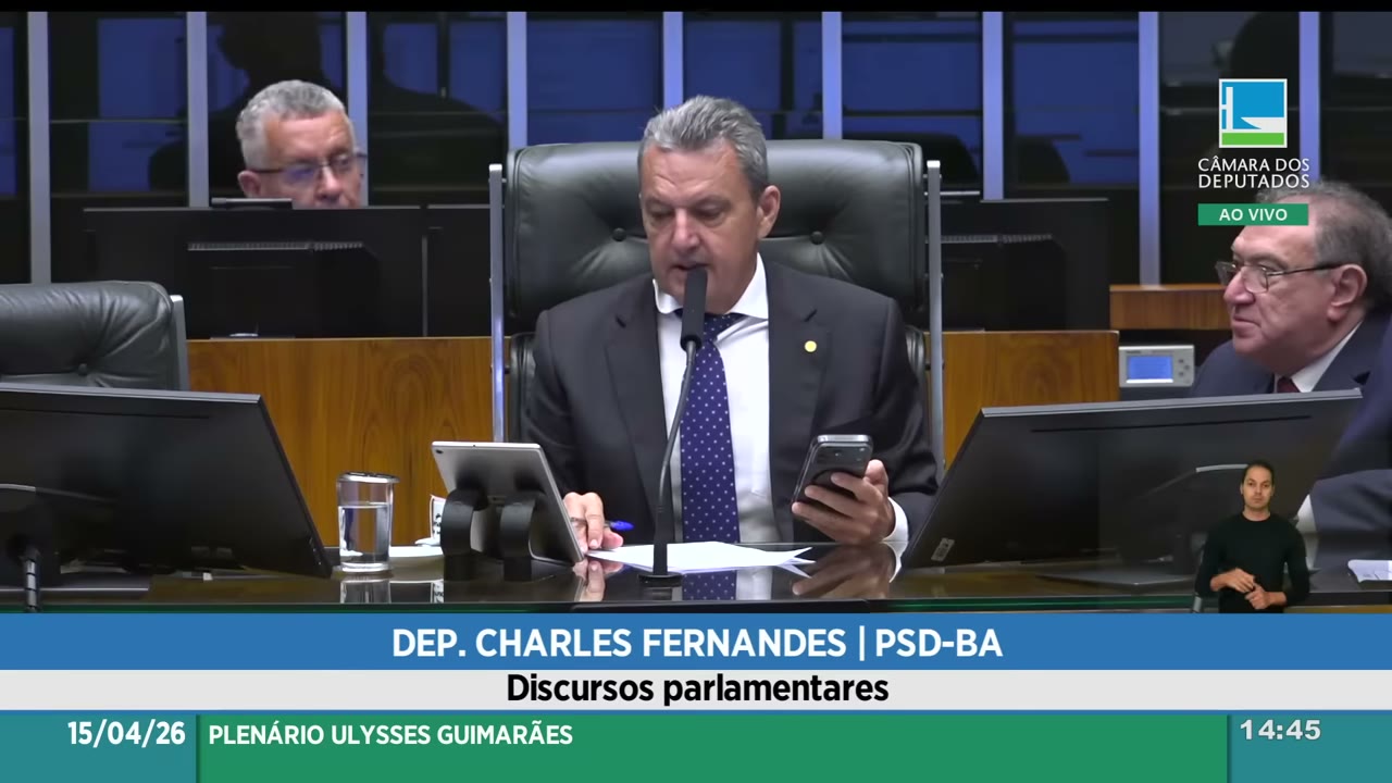 Vídeo do evento em 43:26